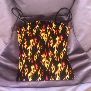 Rue21 flame print tank!